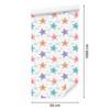 Starfish Wallpaper White, Coral and Cream for Living Room and Bedroom 50x1000