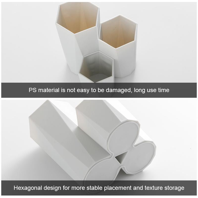 Plastic pen holder, Nordic creative internet famous pen holder storage box, fashionable, cute, simple pen holder decoration
