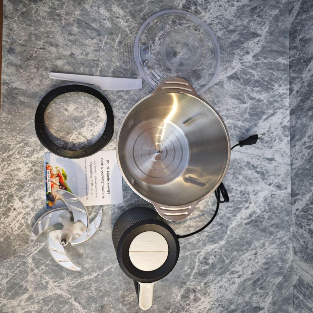 Многофункциональный кухонный комбайн и прибор для приготовления детского питания из нержавеющей стали, 5 скоростей, объем 2 л