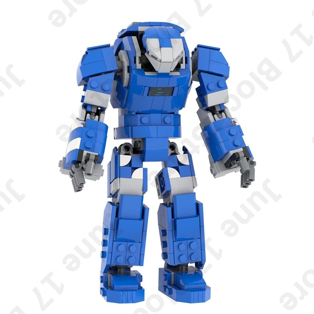 MOC1578 Герои Кирпичи 530 Деталей Отмечено 38 Фигурок из Научно-Фантастических Фильмов Механическая Броня Совместимые Строительные Блоки Игрушки Для Детей Взрослых Подарки