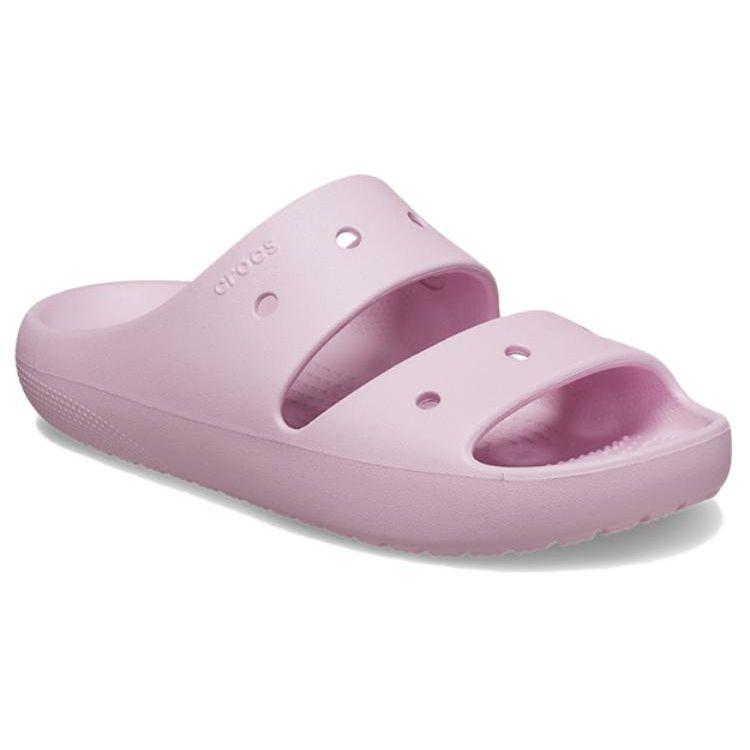 Crocs Удобные Простые EVA Нескользящие Шлепанцы Унисекс Обувь Светло-фиолетовый 209403-6GD