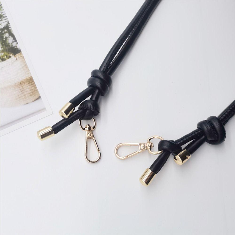 Solid Color Adjustable Shoulder Strap PU Leather Replacement Belt Durable Bag Shoulder Belt Women