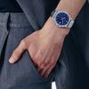 Casio Водонепроницаемые 50 метров Кварцевые Стальной Ремешок Мужские Часы Синий Циферблат MTP-E720D-2AV