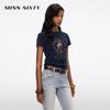 MISS SIXTY 2026 Autumn Mermaid Print Slim Fit T-shirt