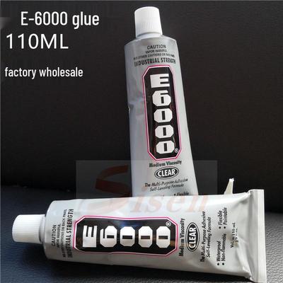 Клей для DIY-декора из страз и бижутерии, 29,7 мл / 110 мл для обуви, шляп, телефонов - Клей E6000