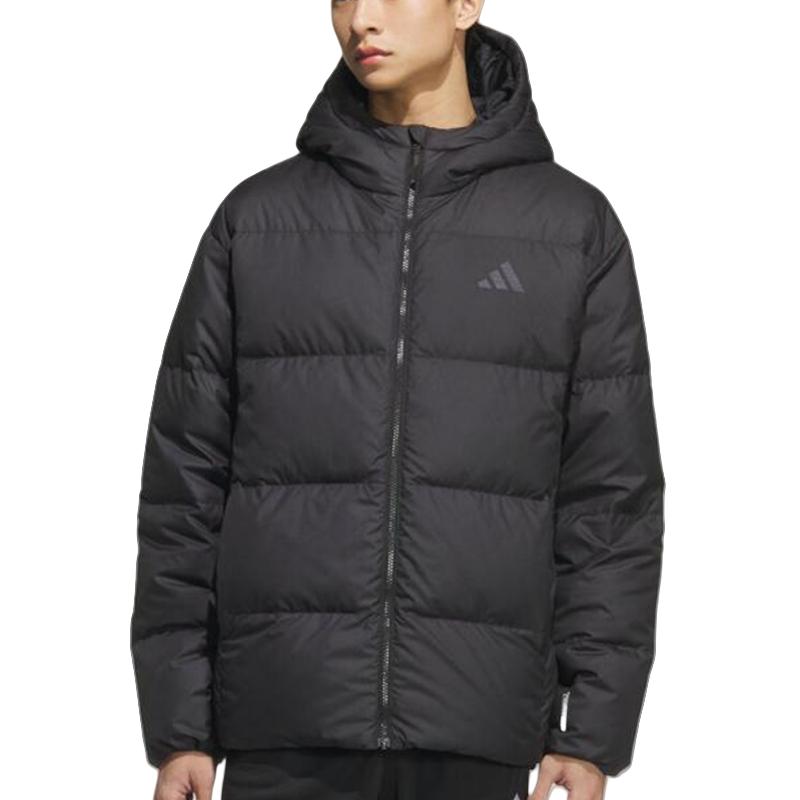 adidas Базовые пуховики мужские с капюшоном умеренные KC2478