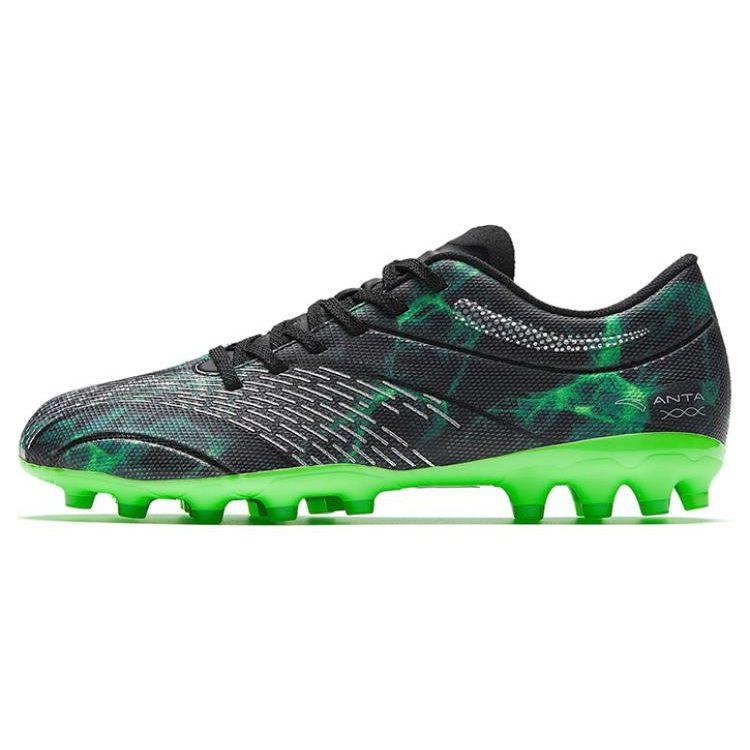 Anta Футбольные бутсы мужские PUMA Future Match MG (Multi Ground) Натуральная трава Скользкие Черно-зеленые 912332222-3