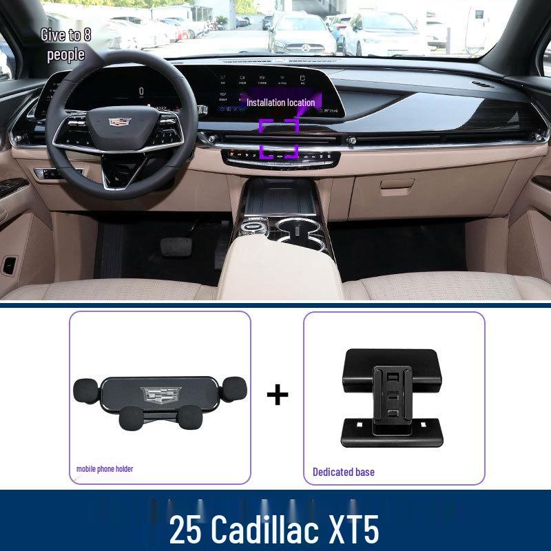 Cadillac XT5 Phone Holder, Navigation Mount & Car Accessory