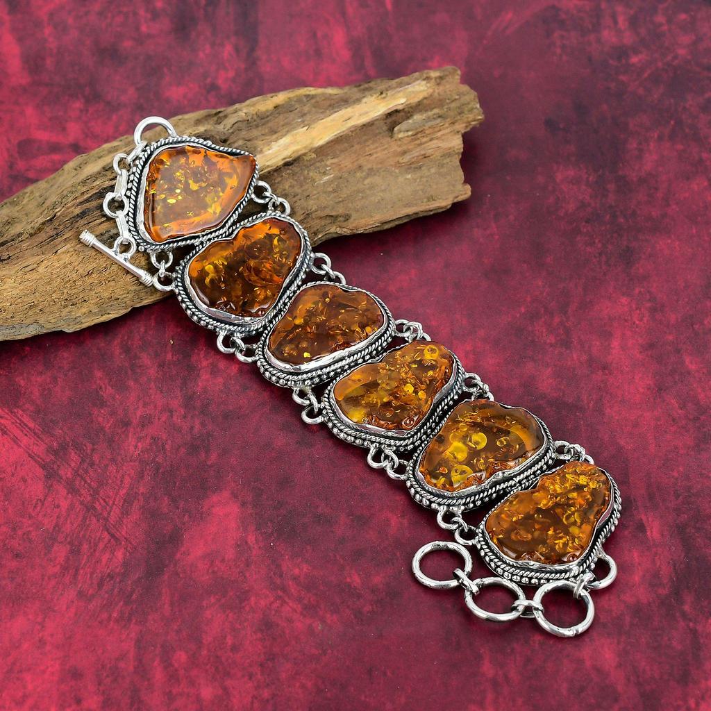 Балтийский янтарь, драгоценный камень, стерлинговое серебро 925 пробы, браслет и комплект ювелирных изделий из ожерелья, регулируемая цепочка ручной работы для женщин