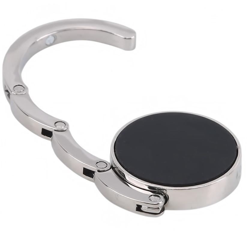 Portable Folding Crystal Alloy Purse Handbag Bag Hanger Hook Holder Table Hook Unique Bag Parts Accessories