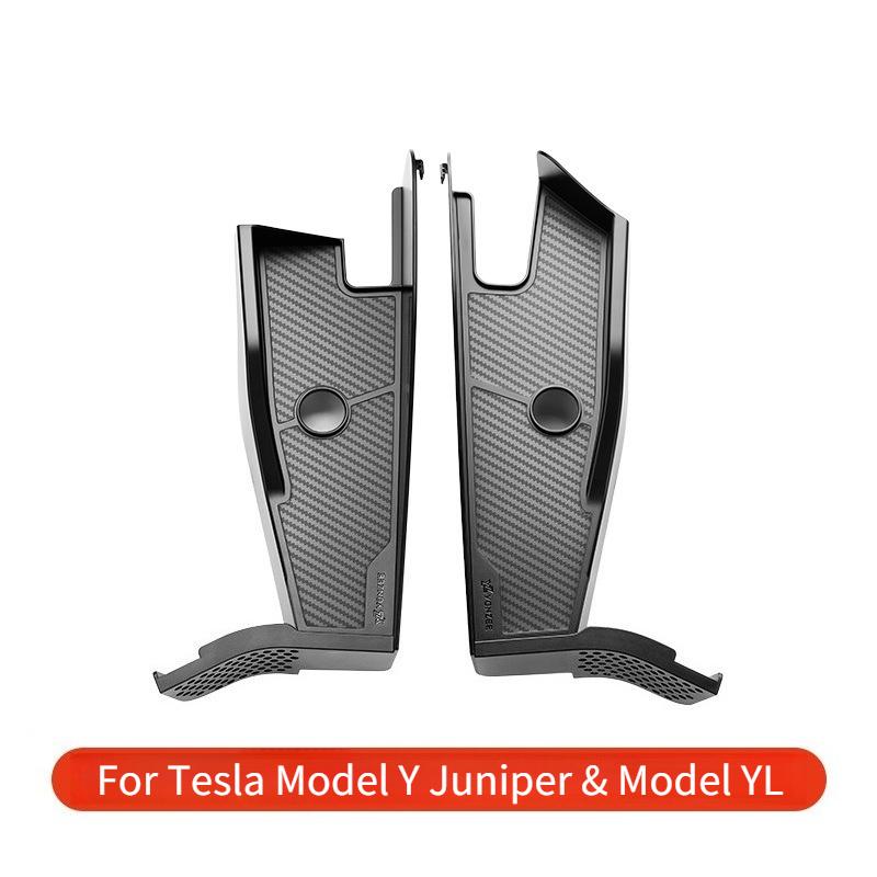 Для Tesla 3/Y/YL Highland Juniper 2026 Передняя кабина Защитная крышка от засорения Крышка водосточного желоба и Фильтр от мусора в передний багажник (Frunk)