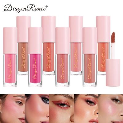 Образец жидких румян Водостойкие и устойчивые к поту румяна BrightTening Nude Makeup Matte Lazy Blush Румяна Помада Водный дорожный костюм