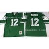 Mens Retro NFL New York Jets 12 Football Jersey Training Uniform Sportswear Fan Wear Practice