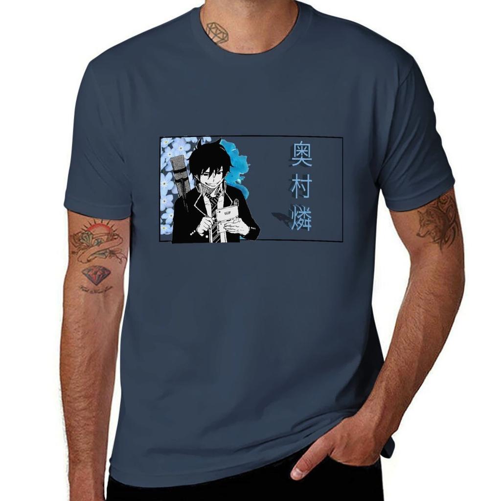 Rin Okumura Blue Exorcist TShirt Soft Casual Short Sleeve Cotton Tee