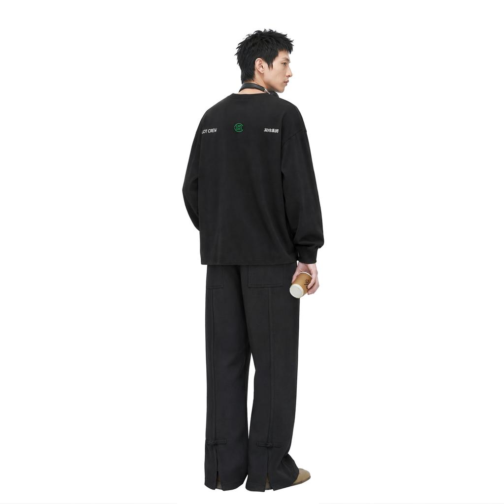 CLOT Casual Pants Men's Moderate Wide Leg Pants CTPT24F51026