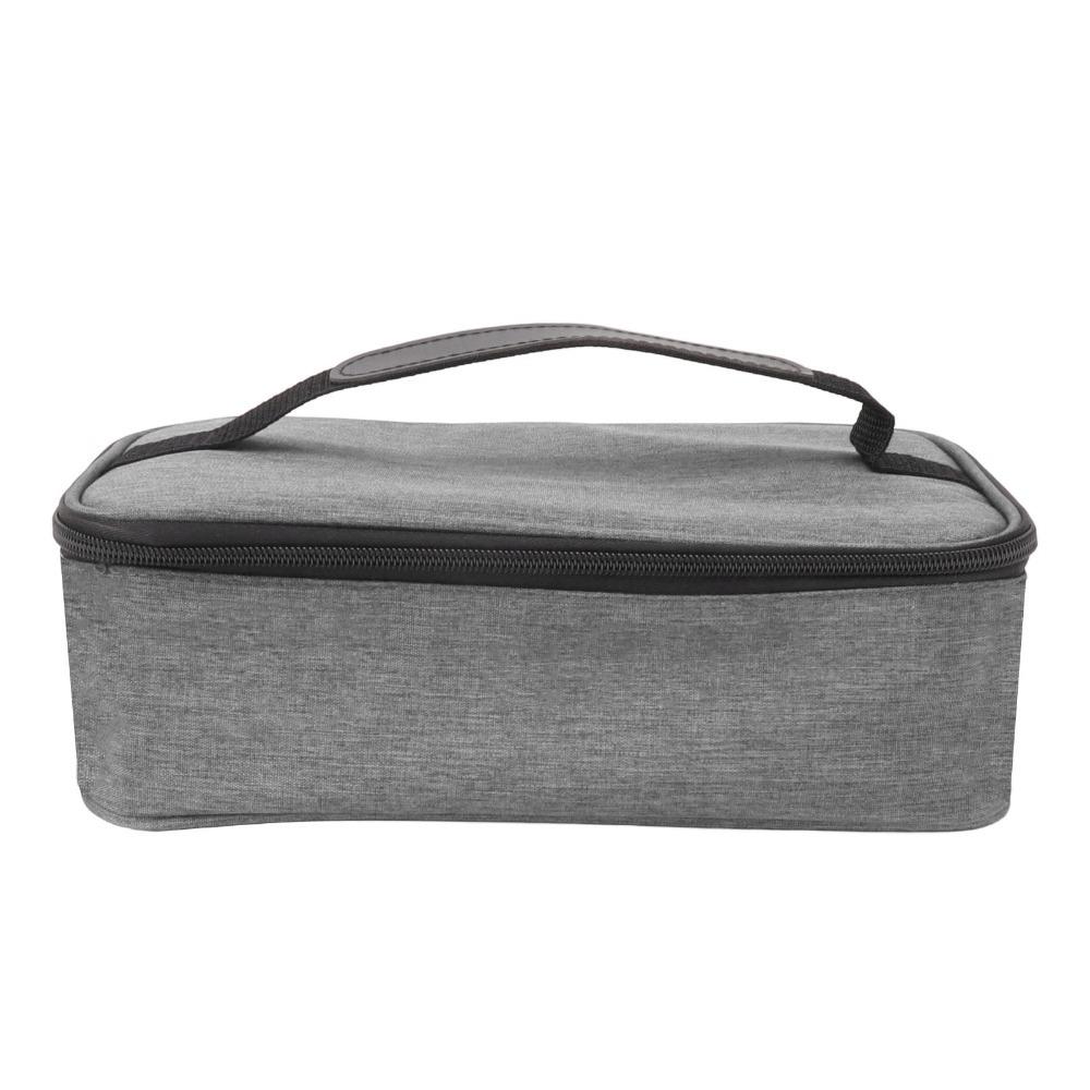 For Travel Large Capacity Lunch Bag Polyester Portable Handle Lunch Box Bag Leakproof Soft Cooler Cooler Lunch Bag Camping