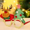 Creative Cute Adults Frame Holiday Photo Prop Children's Glasses Elk Glasses Christmas Decorations
