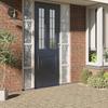 Frosted Window Film with Floral Pattern 90 X 500 Cm PVC