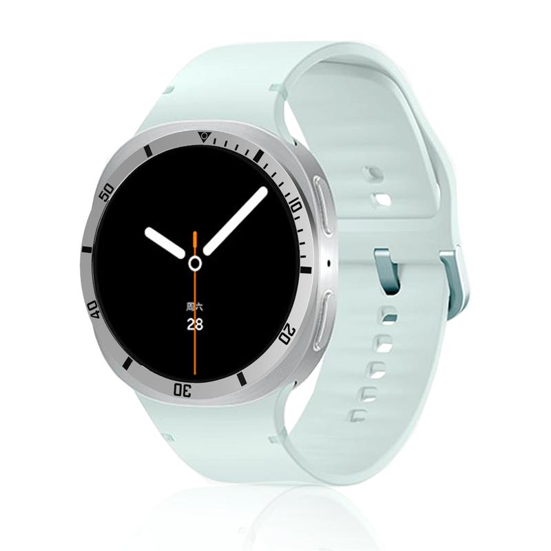 Металлический безель для Samsung Galaxy Watch 8 40 мм 44 мм Защитный безель из нержавеющей стали Кольцо для украшения корпуса часов Аксессуар для смарт-часов