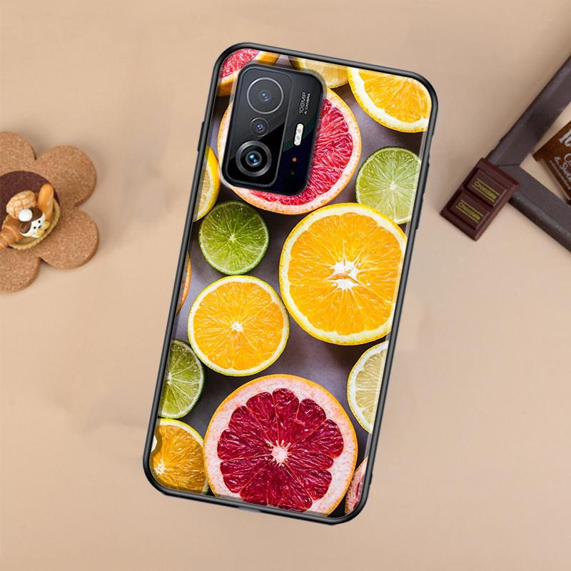 Фрукты Арбуз Ананас Летний Чехол Для Xiaomi POCO X7 Pro X3 X5 X6 F3 F5 F6 M6 Pro 11T 12T 13T 14T Pro 13 14 Ultra Обложка
