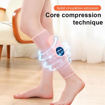 Массажер для ног с функцией подогрева, цифровым дисплеем, интеллектуальным автотаймером, перезаряжаемая термальная вибрационная компрессионная массажная машина