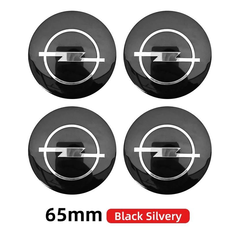4pcs 3D 56mm 60mm 65mm Car Wheel Hub Centre Cap For Opel Badge Emblem Hub Center Cover Car Logo Sticker Styling Accessories
