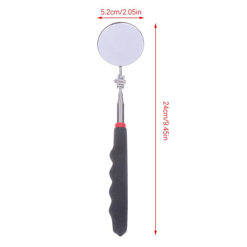 Universal Engine Chassis Inspection Auto Repair Detector Mirror Multi-Directional Folding Telescopic Reflector Tool Universal