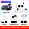 Водонепроницаемая Bluetooth-гарнитура для шлема Y20 с RGB-подсветкой и мощным басом