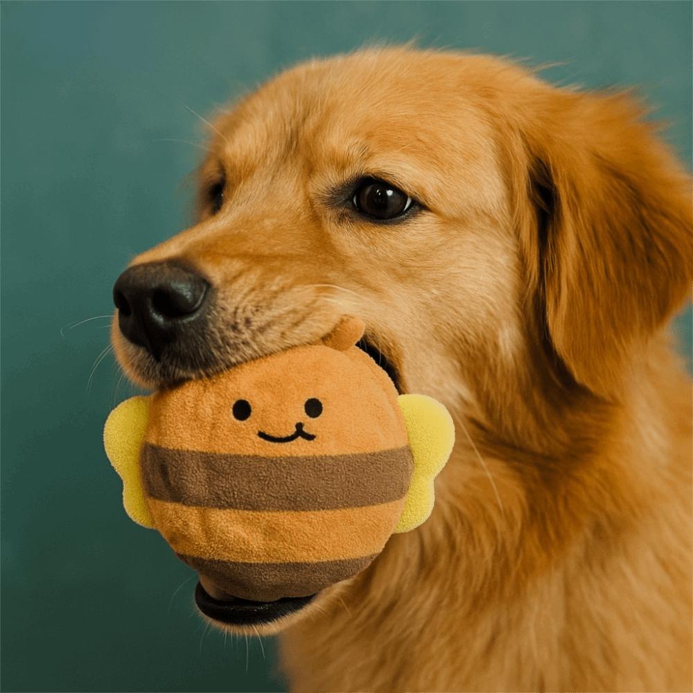 Animal Shape Dog Chew Toy Cartoon Prick Ball Toy Cute Pet Sound Toy Relieve Boredom