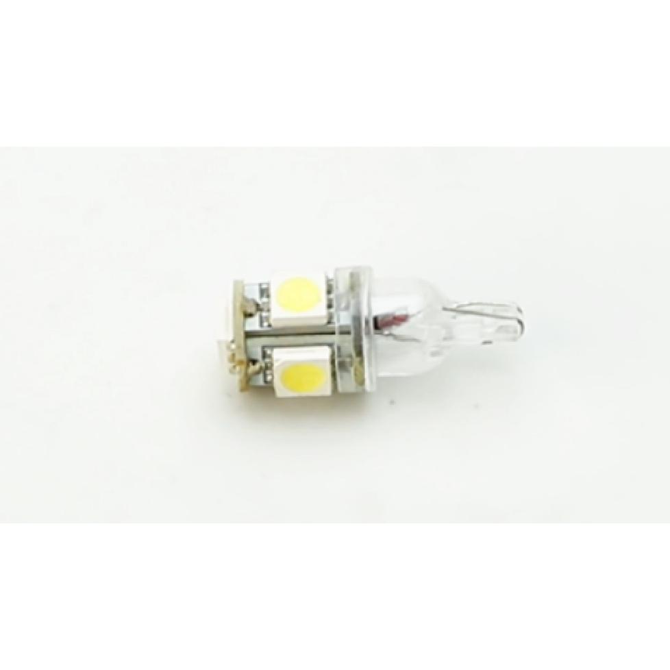 Xenon White 5-SMD 2825 168 194 LED Bulbs For Motorcycle Bike Parking Lights