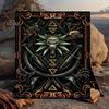 1PC wizard dragon Flannel Blanket Gift, Suitable for Both Men And Women, Soft Ideal for Beds And Sofa, Birthday Or Christmas Gift