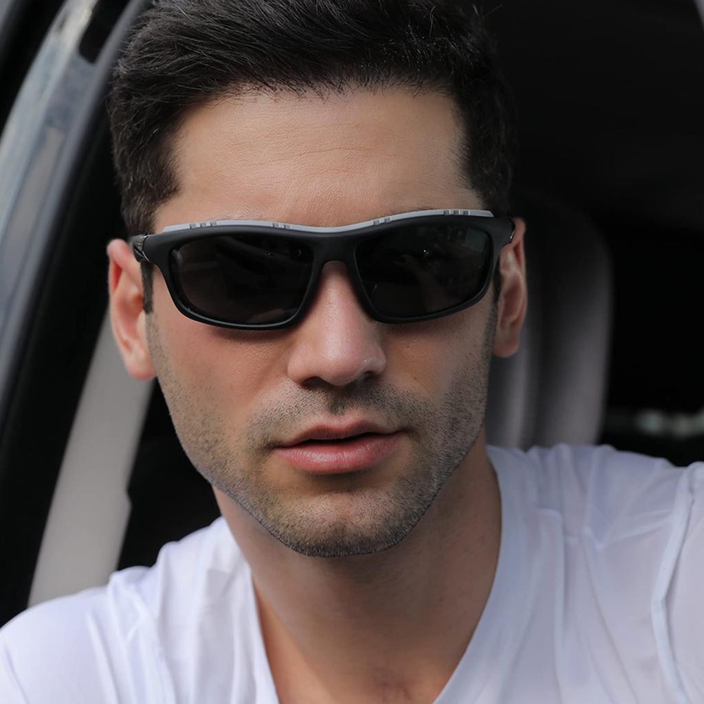 Dazzling Cool Men's Sports Polarized Sunglasses for Men Women Tinted Lens Fishing Skiing Expedition Climbing Mountains UV400