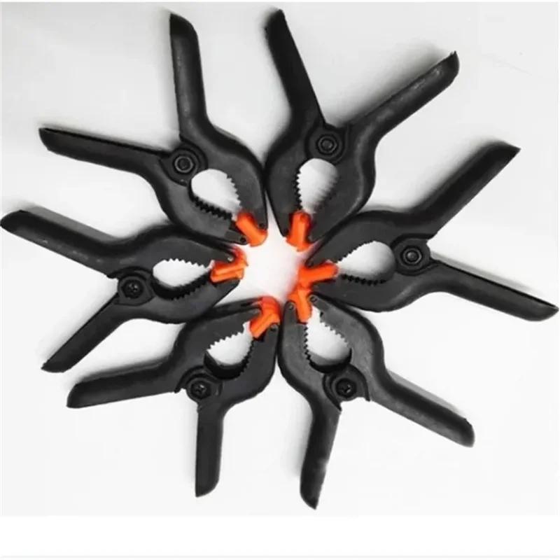5/20PCS 2inch Adjustable Plastic Spring Clamps for Woodworking Tools Wood Working Tools Carpentry Clamps Ferramentas Outils