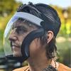 Safety Face Shield Anti-splash Anti-fog Features with Adjustable Headband for Office and Travel
