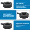 ABLZ-For Spark Beat M300 92X62x26x42mm Auto AC Compressor Clutch Coil 95967303 96073851 96676470