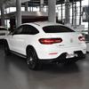 Fits GLC260 Coupe Modification: GLC63S Rear Bumper Tailpipe Tail Lip & GLC300 Coupe Body Kit