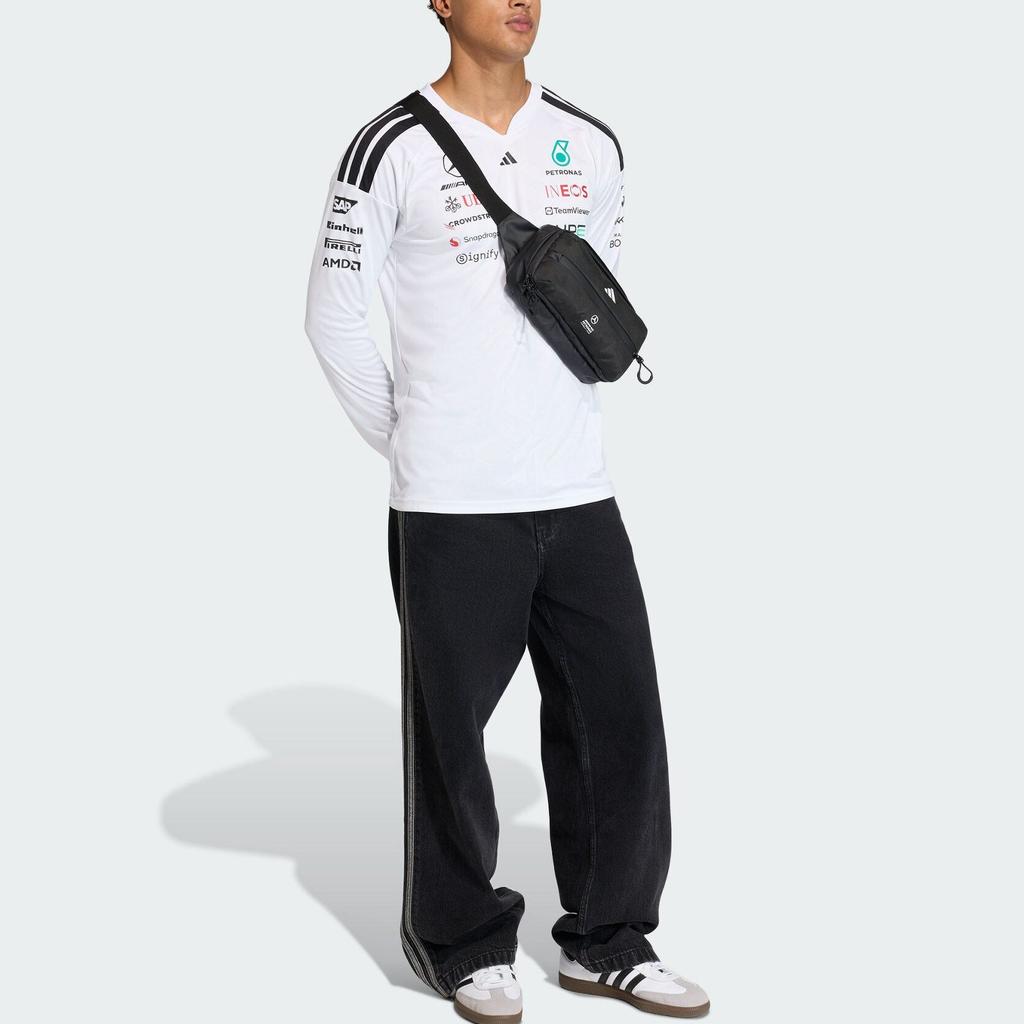 adidas ФОРМУЛА 1 МЕРСЕДЕС АМГ ПЕТРОНАС КОМАНДА Футболка с коротким рукавом Быстросохнущая Мужская KF0147-