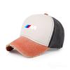 Unisex Summer Outdoor Sun Protection Caps stickers Fashion Solid Color Duck Tongue Hat For BMW E46 E39 E90 E60 E36 F30 F10 E34