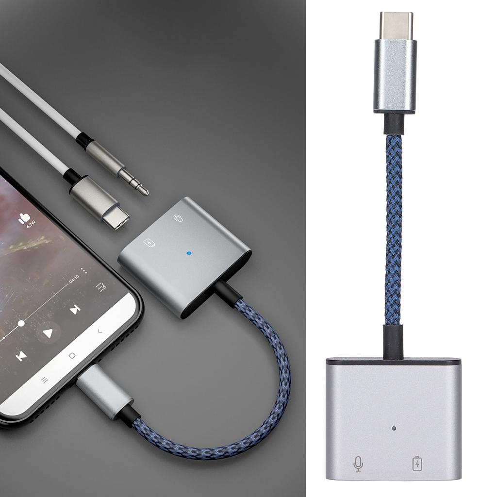Адаптер 2 в 1 Type C на Type C Type C на с USB C PD 60 Вт Быстрая зарядка