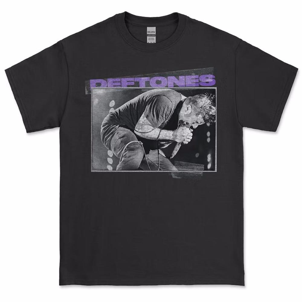 Deftones Хлопковая Футболка с Логотипом Группы Унисекс Женская Хип-Хоп Рок Футболка Модная Футболка с Коротким Рукавом Летние Оверсайз Футболки Топы