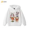 Одежда Zootopia с совместным брендом Детская одежда Мультяшный кролик Джудини Принт Осень и зима Толстовка Повседневная одежда для улицы