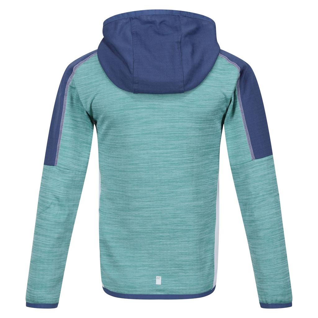 Детская/подростковая флисовая куртка на молнии Regatta Burnton