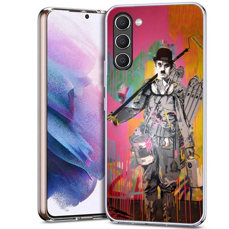 Абстрактный чехол для телефона Banksy Graffiti Art для Samsung A54 A14 A24 A34 A17 A37 A57 A55 A35 A25 A15 A13 A23 A33 A53 A07 A05S A04S A0