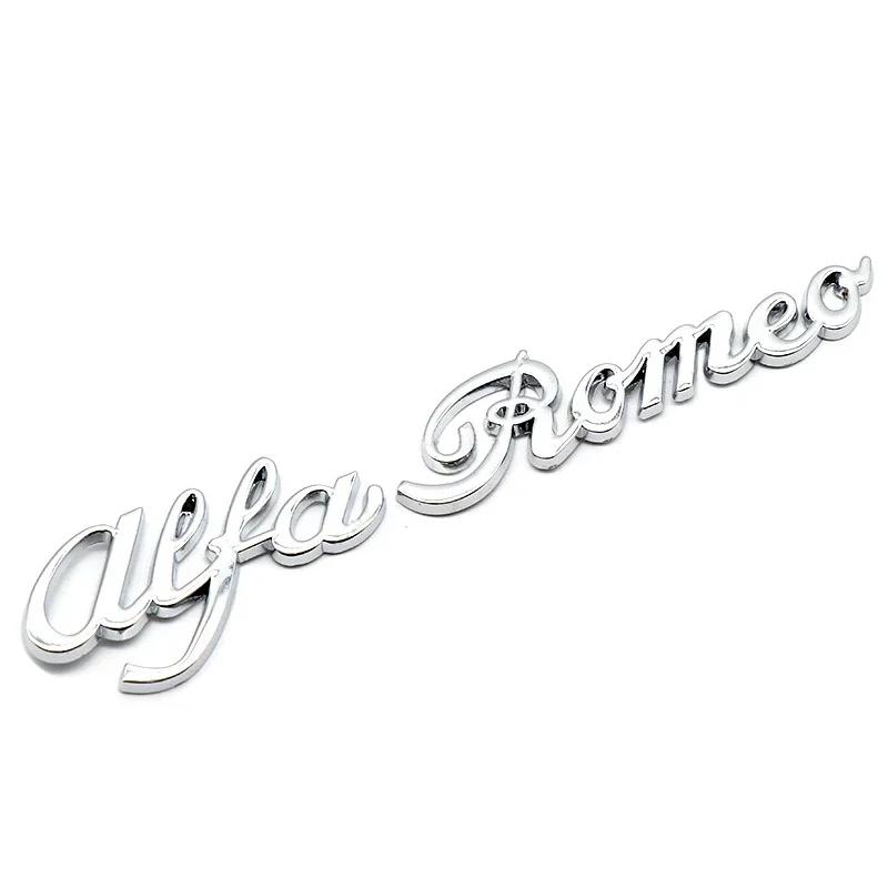 Car Exterior Styling 3D Sticker Auto Body Emblem Accessories For Alfa Romeo 146 147 155 156 159 Stelvio Giulia Giulietta Mito GT  zj4