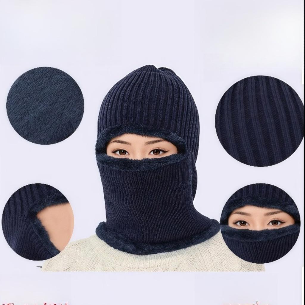 Protection Hats Ear Thickened Hats Hats Thermal Hats Knitted Hats Windproof Hats Cold Proof Hats Pullover Hats Neck Protection Hats