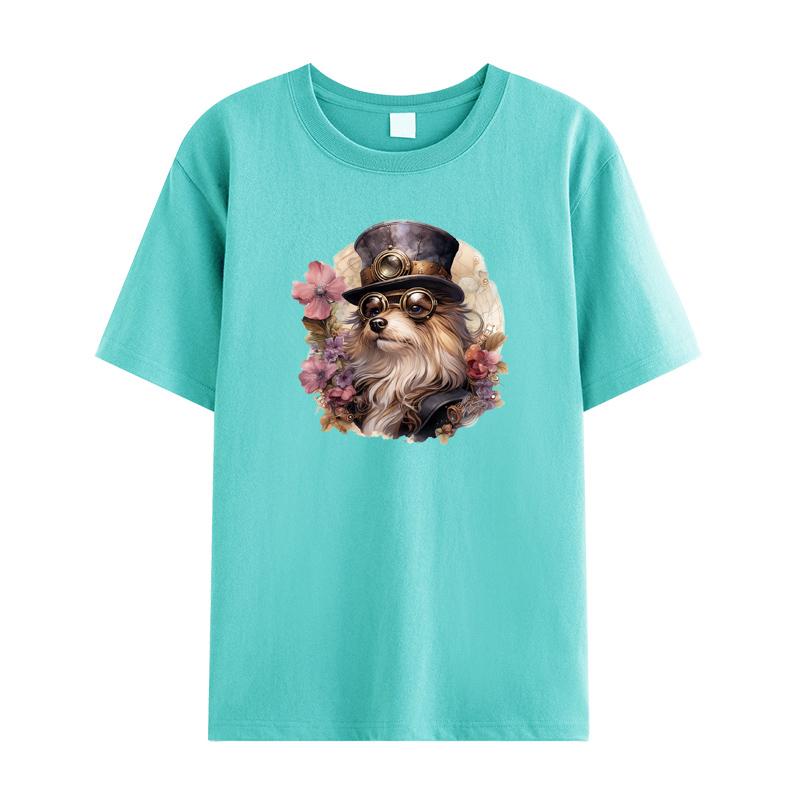 Термальная нашивка с цветами и животными, наклейки на одежду, Diy, теплопередача, Parches Ropa, нашивки на одежду, наклейки-наклейки