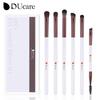 6Pcs Makeup Brushes Set Beauty Eyeshadow Blending Eyeliner Eyelash Eyebrow Blush Powder Foundation Cosmetics Make Up Brush Tools Kit