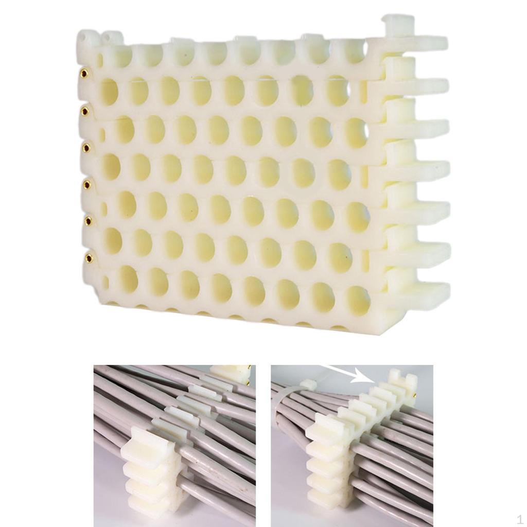 Зажим для кабельного органайзера, совместимый с Cat 5, 6, 7, универсальным устройством для хранения в офисе