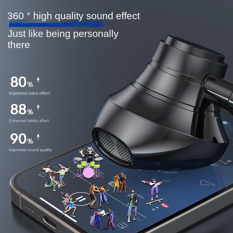 Беспроводная Bluetooth-гарнитура с креплением на шее, цифровым дисплеем и сверхдлительным режимом ожидания