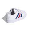 adidas VL Court 2.0 I White Royal Blue Ярко-красные детские кроссовки Cloud-White FY9275